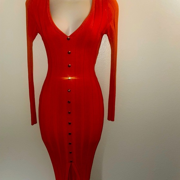 Long sleeve dress - Picture 3 of 5